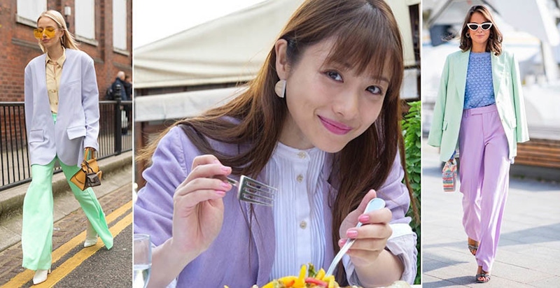 十元又來帶貨啦~石原理美馬卡龍色穿搭，走春曬美照絕對吸讚｜流行穿搭