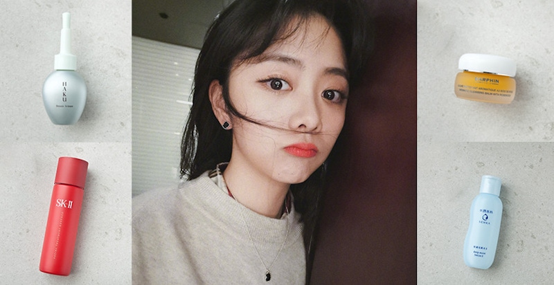 包子臉的水潤好感秘訣~話題女孩譚松韻，飽水雙頰全靠保濕開外掛｜保濕保養推薦