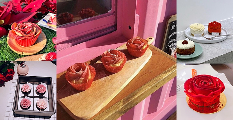 情人節來這招最浪漫~好吃又美翻的玫瑰花甜點，快tag男友來享用｜美食推薦