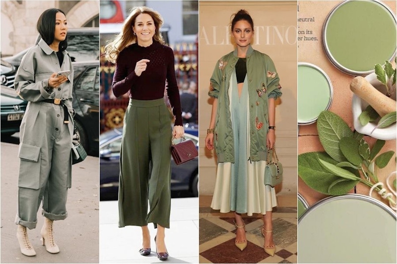 潮人最愛的一抹綠~鼠尾草綠自帶優雅,春裝用它搭出好氣質|流行色推薦 潮人最愛的一抹綠~鼠尾草綠自帶優雅,春裝用它搭出好氣質|流行色推薦