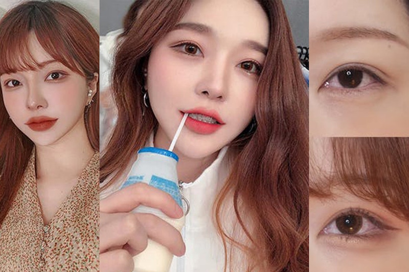 難怪韓妞不怕眼睛浮腫~日常眼妝加4招，加菲貓變身大眼萌｜眼妝技巧