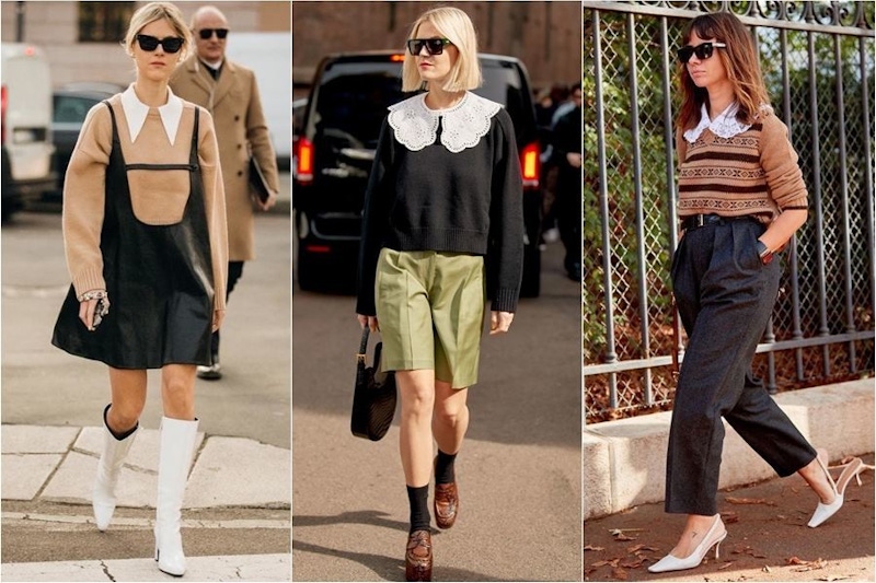 春裝衣領玩很大,大尖領VS娃娃領你愛哪一款?|時髦細節 春裝衣領玩很大,大尖領VS娃娃領你愛哪一款?|時髦細節