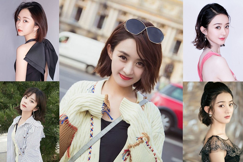 小圓臉也能剪短髮，三步驟讓你學會趙麗穎、譚松韻的整容級小臉短髮~｜髮型推薦