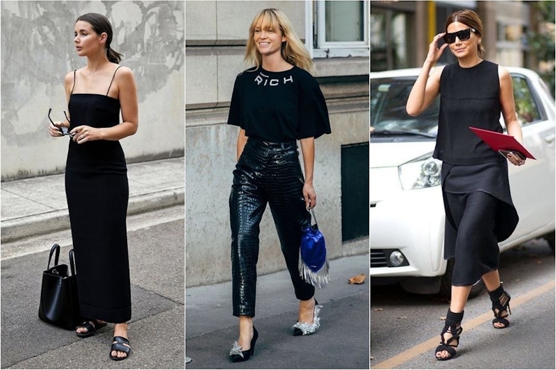 全黑到底才是時髦精本色！掌握穿搭3重點，入夏全身黑也不燥熱~｜穿搭推薦