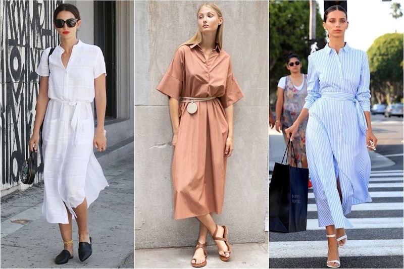 男友最喜歡你穿這一件~小清新襯衫洋裝穿搭，下班直奔約會免換裝｜穿搭推薦