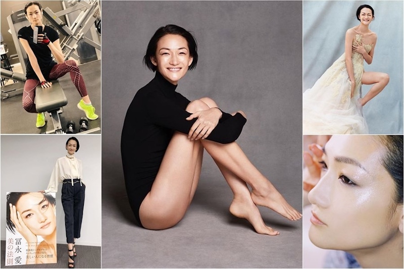 身材20年不變~日本超模富永愛貪吃不怕胖，每天只花5分鐘運動？｜女星保養祕訣