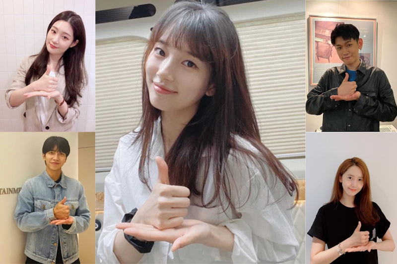 #Thanks to Challenge韓國明星一起豎起大拇指，為醫療人員打氣！｜韓星焦點