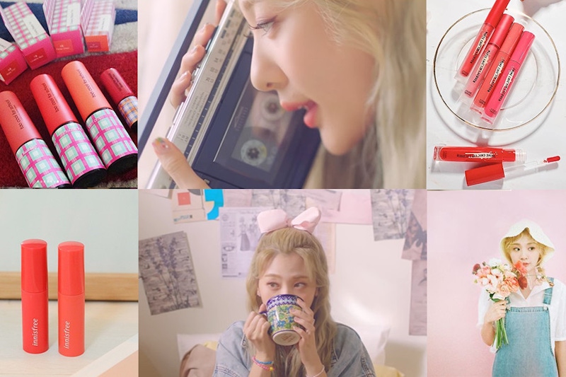 臉紅思春期新作《蝶見花》MV釋出～充滿春日氣息妝容，粉嫩唇色是重點！｜唇釉推薦