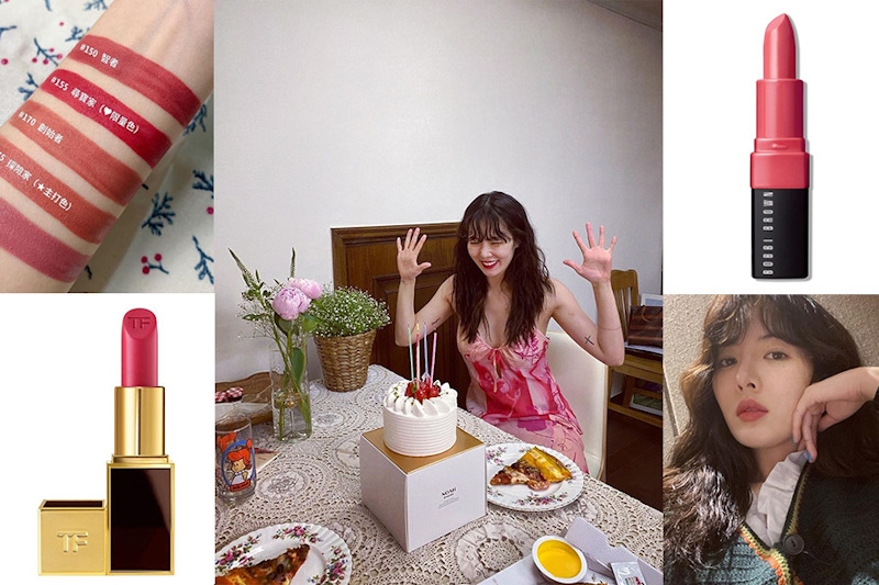 泫雅與Dawn慶祝4週年紀念日～甜蜜好氣色全靠蜜桃粉唇色｜唇膏推薦