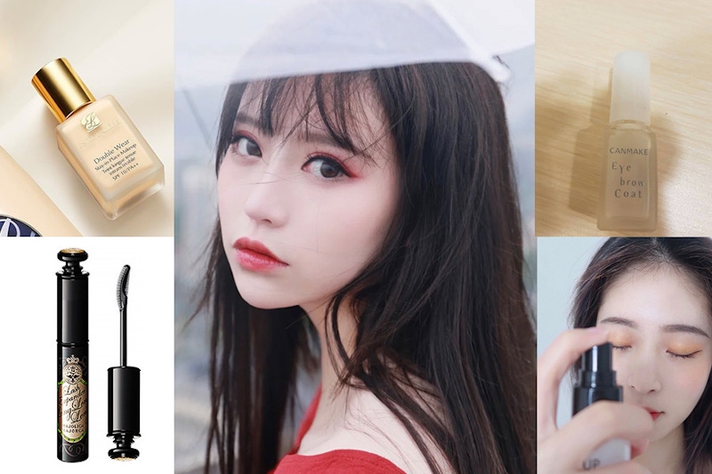 不脫妝的5大技巧！即使大雨特報、梅雨來襲，溶妝881～｜不脫妝技巧