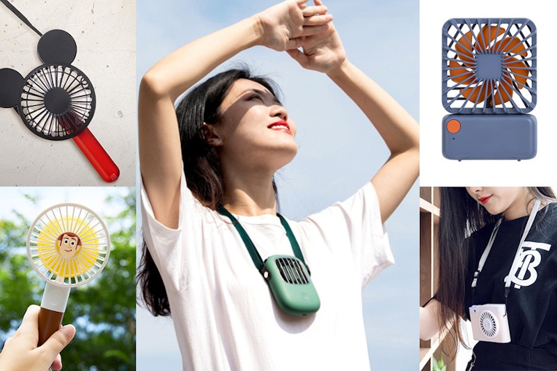 夏日必備《涼風扇》，超搶眼設計搶眼，不但方便攜帶還是最佳穿搭配件！｜生活小物推薦