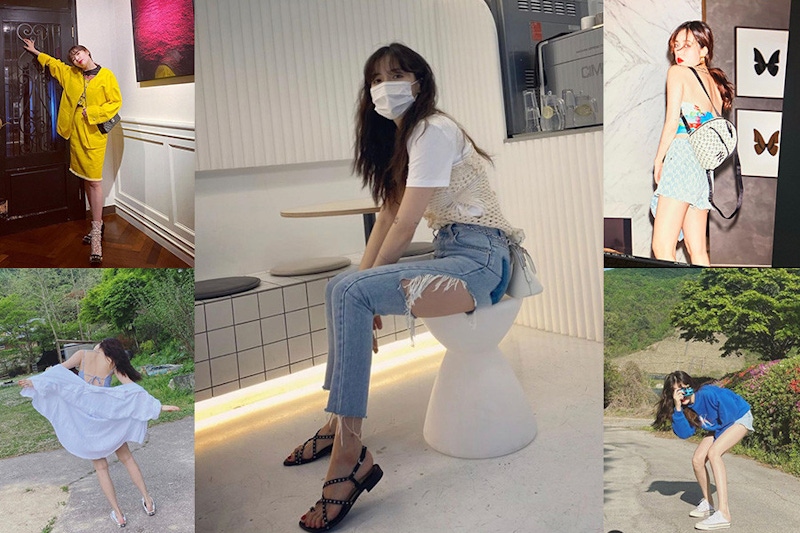 夏日泫雅的隨意性感穿搭教學！想輕鬆get泫雅百變風格？這篇必須收～｜穿搭技巧