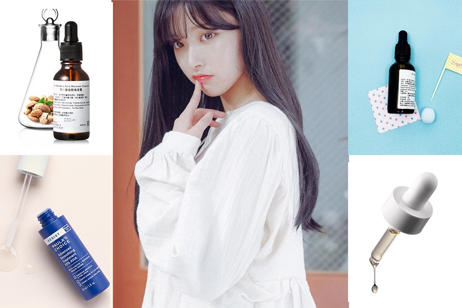 酸類保養品是粉刺頭號剋星！5款煥膚精華推薦，還你水嫩光滑肌～｜精華液推薦
