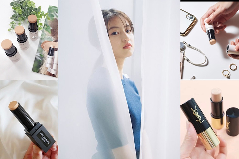 30秒上妝，持妝一整天！懶女孩的夏日底妝神器「粉底棒」，遮瑕、補妝一次搞定超easy～｜粉底條推薦