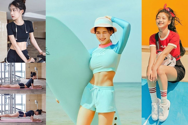 新劇《便利店新星》甜美可兒金裕貞，深藏不露的好身材，速成馬甲線腹肌這樣練。。。｜健身教學