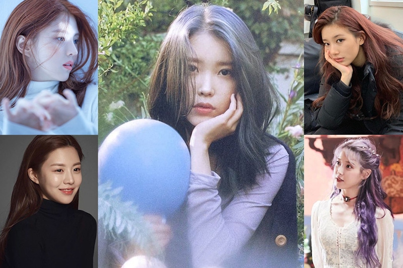 哪款髮色能染出夏季顯白感？跟著IU、韓素希這樣染，5款髮色超吸睛～｜髮色推薦