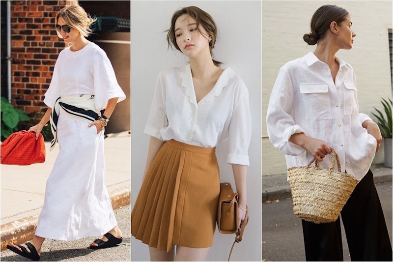 仙氣飄飄就靠它~小清新亞麻襯衫穿搭，涼快一夏時髦不費力~｜仙氣穿搭推薦