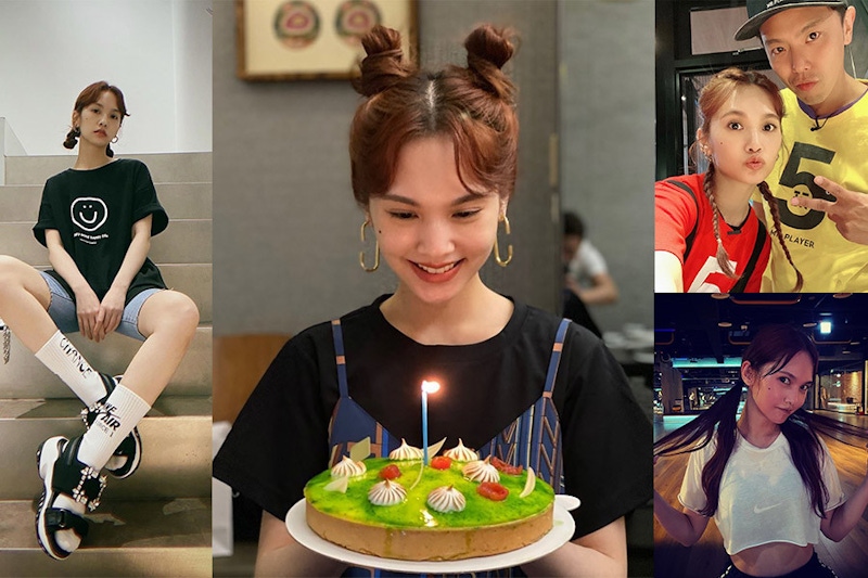楊丞琳36歲曬出幸福慶生照，雙丸子頭超卡哇伊，夏日綁髮先看可愛教主完美示範！｜髮型推薦
