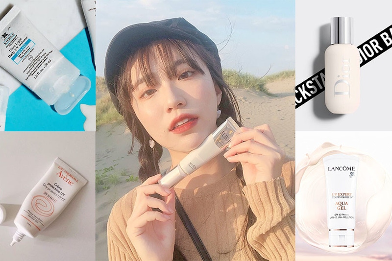 乾肌妝前乳推薦｜全天曬不黑曬不老VS保濕水感零負擔，網友狂推的「貪心防曬」，小編試給你看～