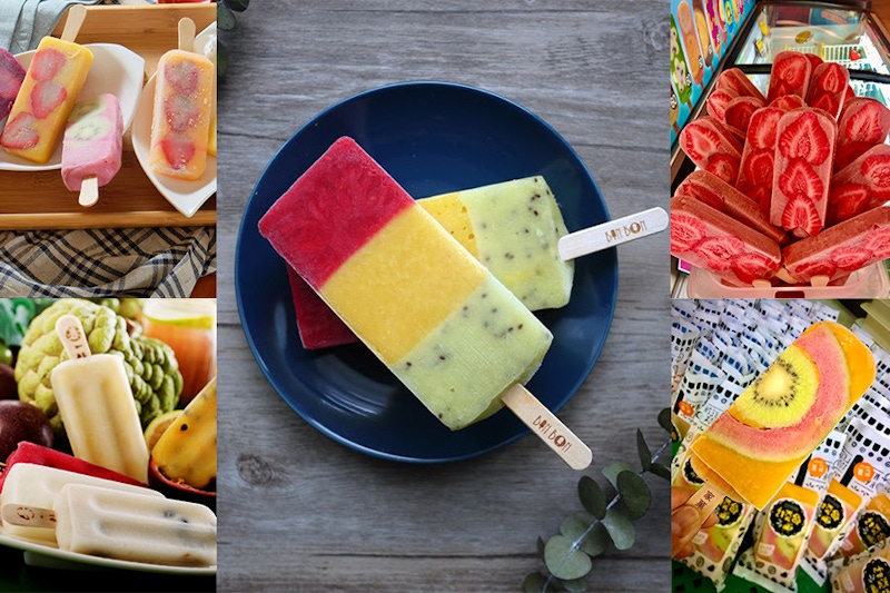 破紀錄高溫，來1支冰棒消暑才對味！新鮮水果冰棒好吃又好拍～｜冰棒推薦