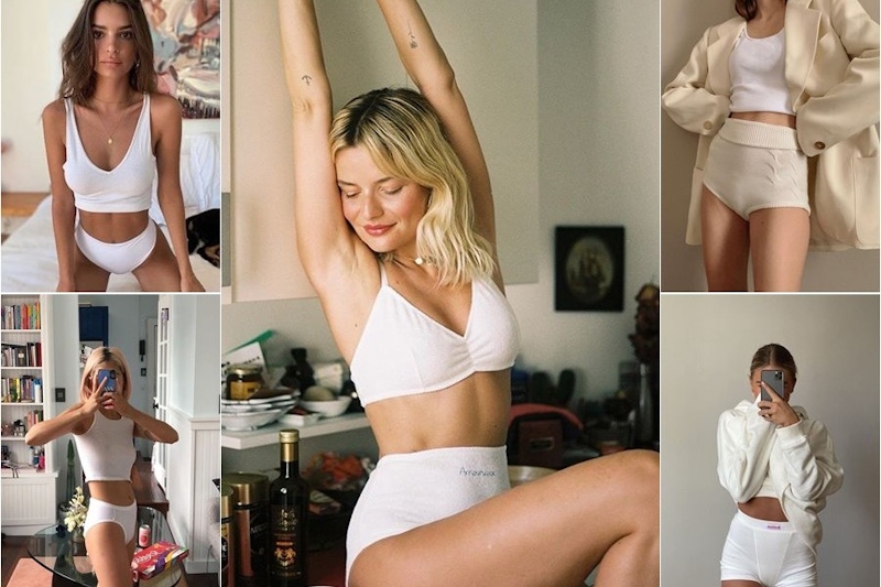 維密性感內衣退燒~純棉奶奶風當道，Ins自拍瘋追白色大內褲｜內衣風潮