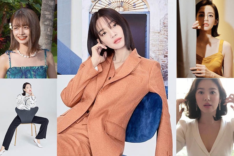 最夯中長鎖骨髮，日韓女星申敏兒、足立佳奈都剪了，修飾臉型又清爽～｜髮型推薦