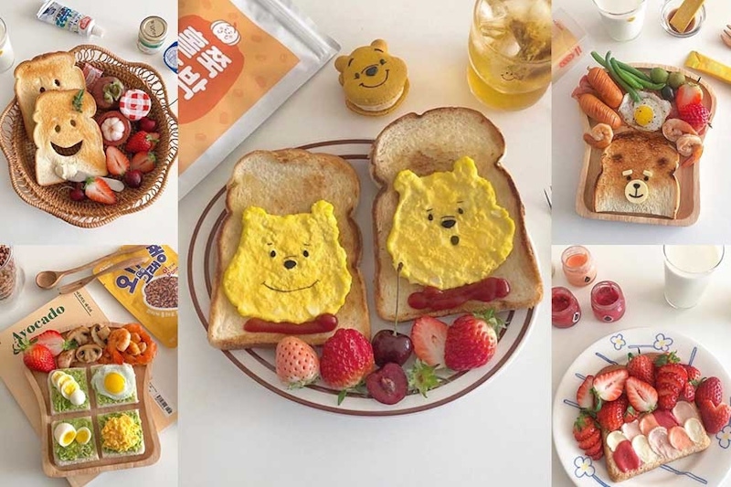 吐司怎麼可能那麼可愛？韓國女孩的《百變吐司》超吸睛，不如今日早餐自己DIY吧！｜手做教學