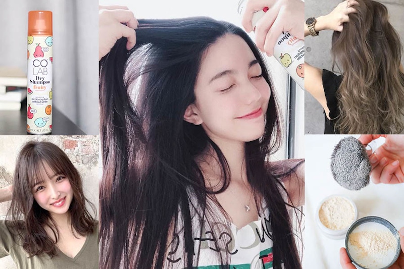 女孩怎麽解決長頭髮出油問題？原來還有這幾招，油頭救急一定要學起來！｜出油髮急救