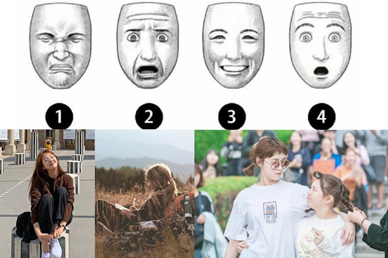 哪張人臉讓你最不舒服？4張圖像心理測驗測出你的內在性格｜心理測驗