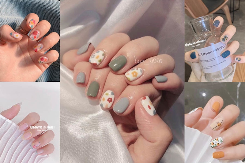 指甲也要穿上碎花洋~《小碎花美甲》夏日浪漫、活力風格任妳選!|美甲推薦 指甲也要穿上碎花洋~《小碎花美甲》夏日浪漫、活力風格任妳選!|美甲推薦