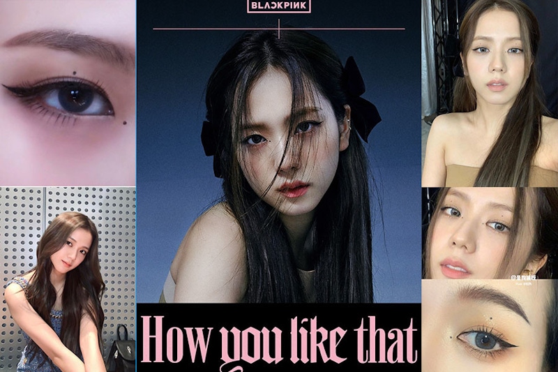 Blackpink門面擔當Jisoo《黑桃點痣妝》太吸睛，女團甜酷風格GET同款！｜妝容教學
