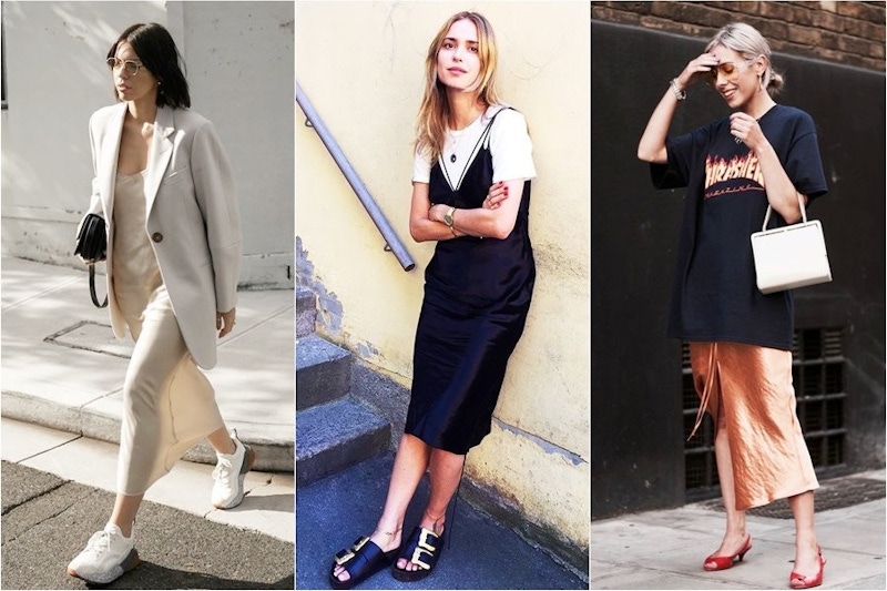 穿絲緞背心怕手臂粗？加一件又瘦又美，穿搭貴氣不減時髦翻倍｜穿搭推薦