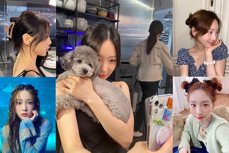 太妍隨便盤個鯊魚夾也美！跟著百變女王綁出4款隨性編髮髮型！｜髮型推薦