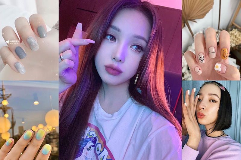 PONY、IRENE的夏日美甲靈感～漸層冰淇淋、簡約知性白、童趣卡通，找出妳的命定款！｜美甲推薦