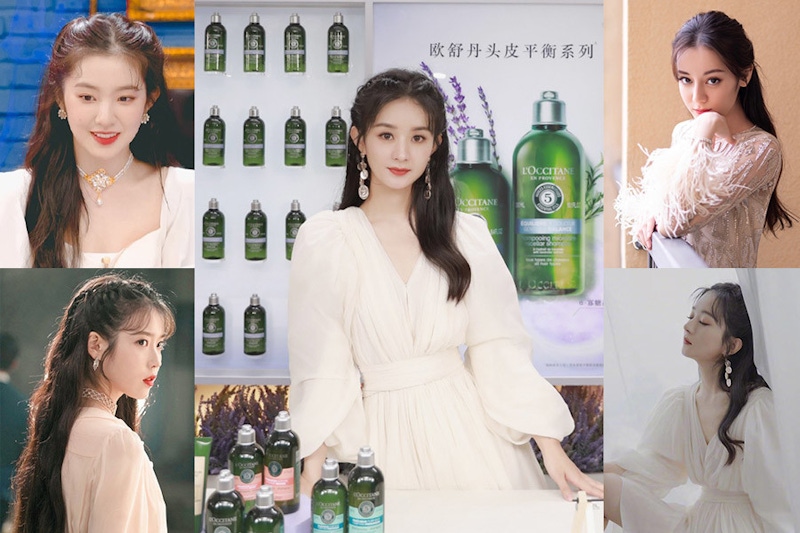 公主頭最少女？不如綁上Irene、趙麗穎同款《仙女披肩髮》仙氣UP，自然不怕少女感溜走～｜髮型推薦