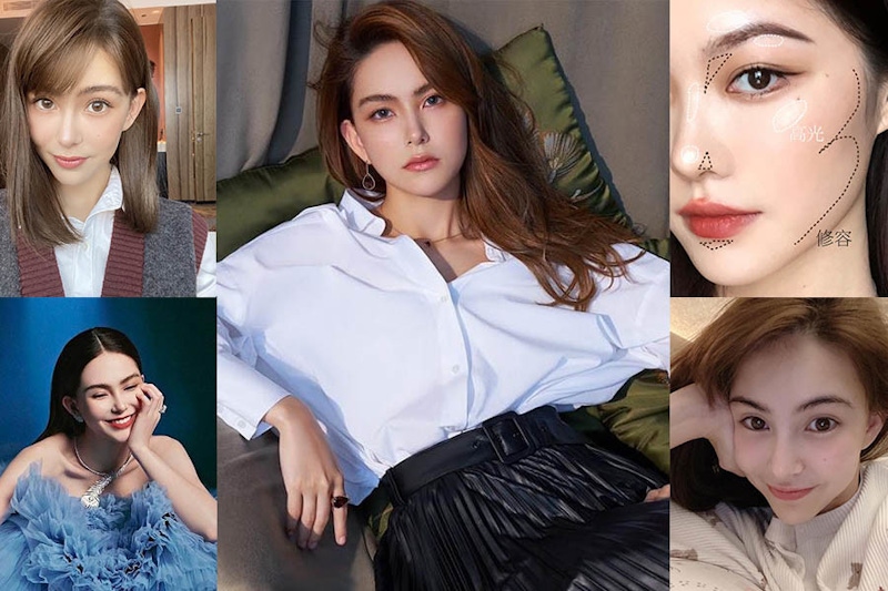 撞臉昆凌如精品一樣精緻妝！歐系混血妝感打亮+修容，畫出深邃輪廓妝容～｜妝容教學