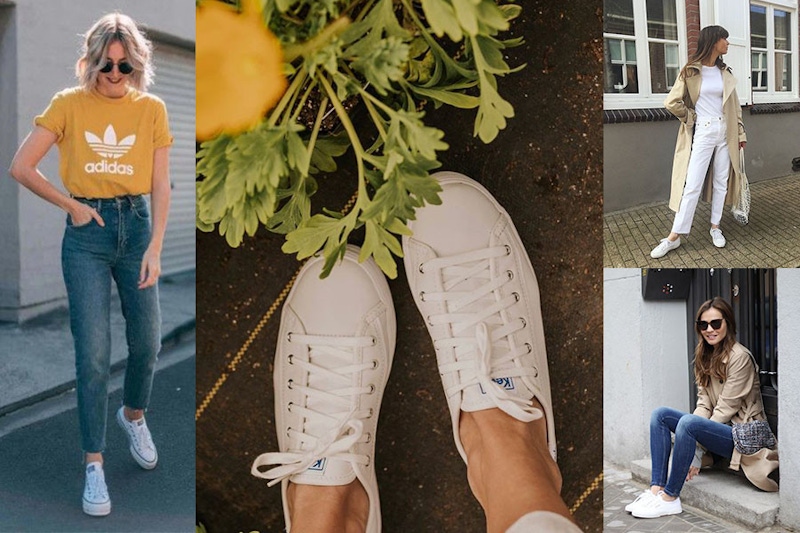 穿小白鞋就會下雨？4款平價小白鞋推薦，穿髒也不心疼～莫非定律也不怕！｜鞋款推薦