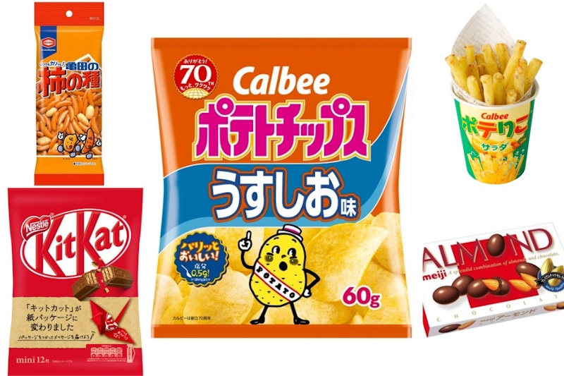 日本零食大選 TOP 5，全日本好吃的零食都在這裡了！｜零食推薦