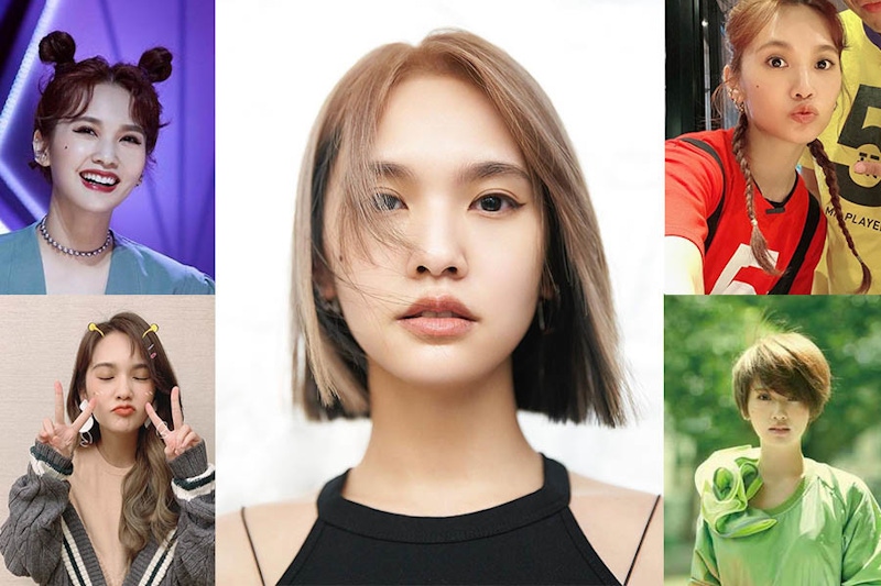 楊丞琳髮型回歸短髮，奶綠漸層染髮，不再是可愛教主，晉升百變短髮髮型範本！｜髮型推薦