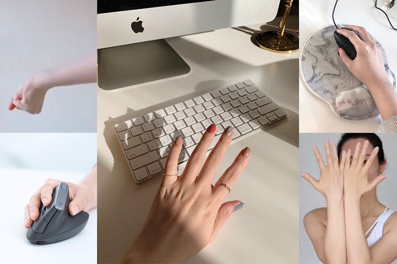 4招改善滑鼠手！手腕操KO上班族職業病～｜健康提點