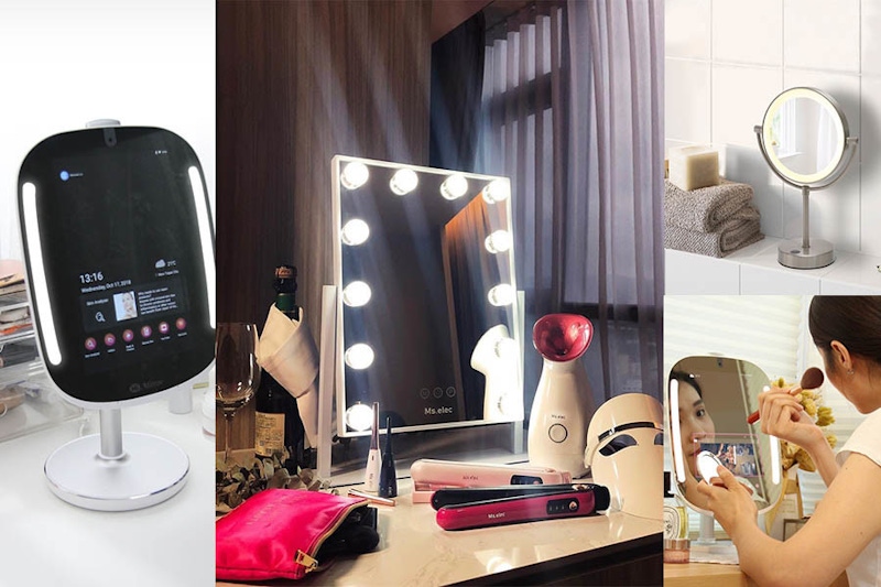 美妝控必備～LED化妝鏡推薦，打光化妝才不失誤！｜化妝鏡推薦