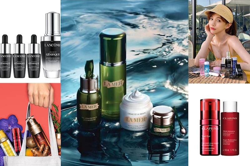 《2020週年慶懶人包》比免稅店更便宜！LA MER修護4天后組合、蘭蔻小黑瓶，克蘭詩眼霜初階抗老值得入手一整套｜週年慶攻略