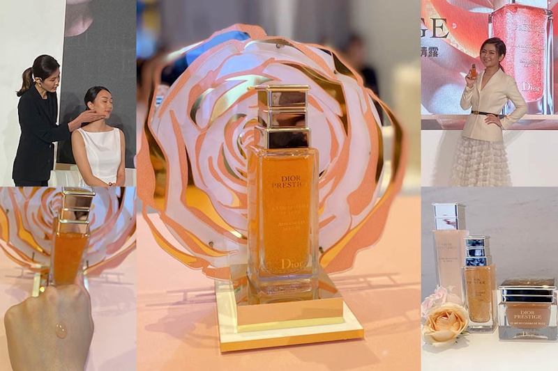 Selina荒島漂流也要帶上它？DIOR全新《精萃再生花蜜微導精露》2.0升級，搭配玫瑰捧花按摩法，提拉、保濕1次到位～｜小編現場直擊