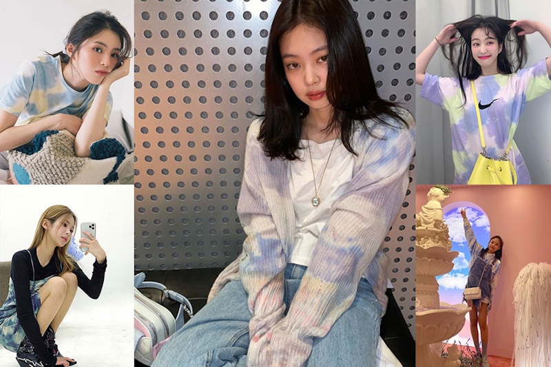 復古感也能很繽紛～60年代大勢《紮染》流行再一波，粉嫩色系一起輕鬆穿出軟綿少女感｜穿搭推薦