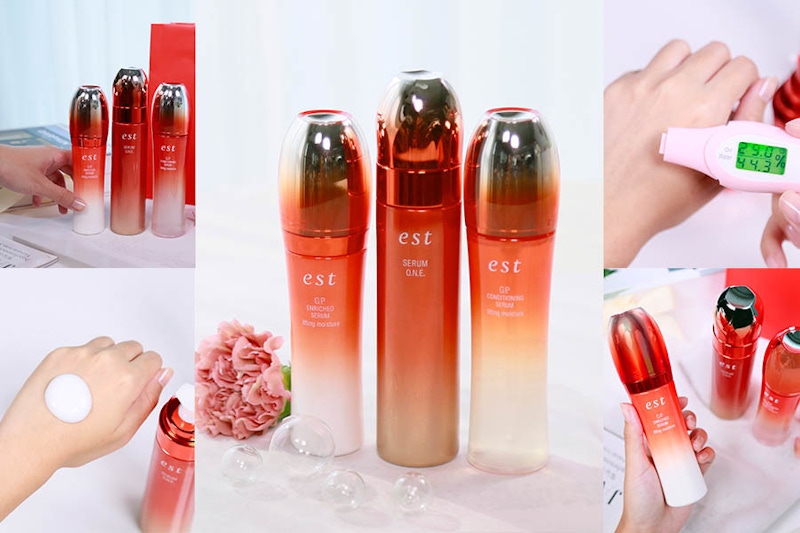 est嬡色「肌能覺醒3部曲」比精靈水、神仙水厲害？天天3步驟實測，不用濕敷不怕換季，肌膚潤亮吃乖乖～★今天開什麼？#29★｜3步驟保濕篇