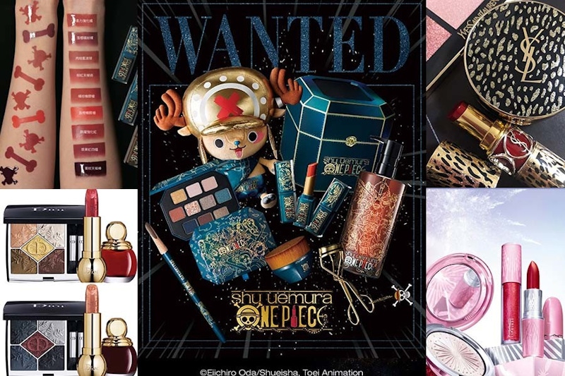 20新品｜聖誕腳步悄臨～彩妝品各出奇招，植村秀Ｘ航海王聯名，YSL來個狂野風？每個都讓人想收入化妝包～｜聖誕限量