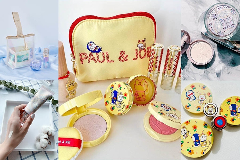 聖誕節限定彩妝驚喜再一波！彩妝品全都換上聖誕造型雪景超夢幻，連50歲的哆啦A夢都來共度聖誕節｜聖誕限量