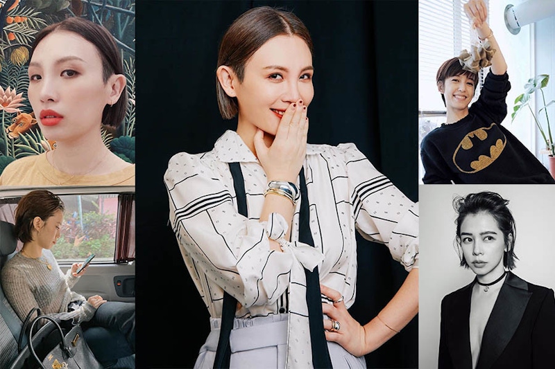 可帥可俏皮～魏如萱、陳庭妮的男孩風短髮，隨手一抓超俐落油頭正夯！｜髮型推薦