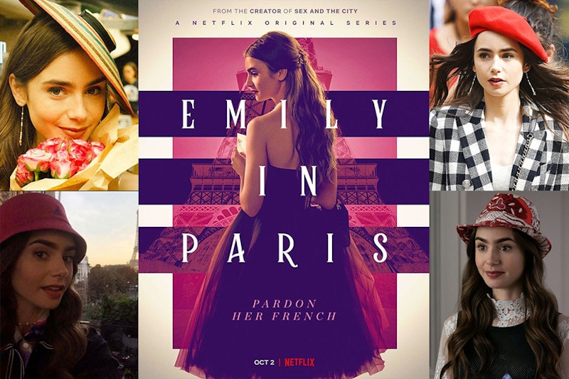 Netflix影集《艾蜜莉在巴黎》造型超熱議！莉莉柯林斯低調奢華的帽款讓人目不轉睛，這3頂絕對是秋冬必備｜穿搭技巧