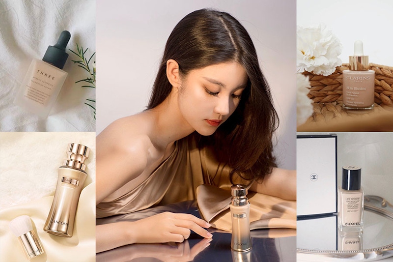 不只光澤保濕，秋冬保濕粉底液上妝同時保養肌膚，健康妝感自然持久又精緻｜粉底液推薦